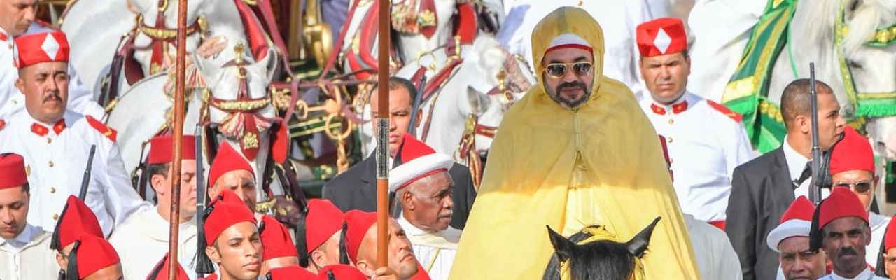 العرش المغربي تاج الأعياد الوطنية