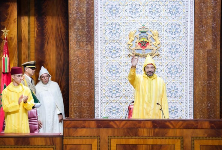 جلالة الملك محمد السادس حفظه الله يوجه خطابا ساميا بمناسبة افتتاح الدورة الأولى من السنة التشريعية الثالثة من الولاية التشريعية الحادية عشرة