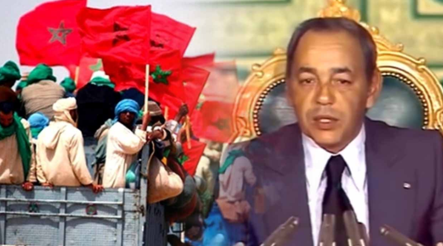 نص الخطاب السامي الذي وجهه صاحب الجلالة الملك الحسن الثاني -طيب الله ثراه- إلى الشعب المغربي للانطلاق في المسيرة الخضراء